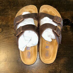 Birkenstock Sandals Brown Leather Women’s 36 (US 5–5.5)